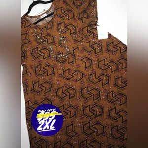 NWT Lularoe Carly Dress - 2XL Plus size